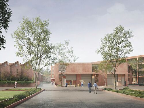 KMO-unit met uitzonderlijke architectuur in nieuw project 'Walle' te Kortrijk