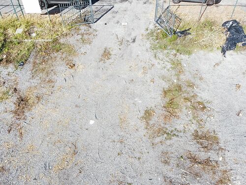 Deels verhard buitenterrein langs de Gentseweg te Desselgem (Waregem)