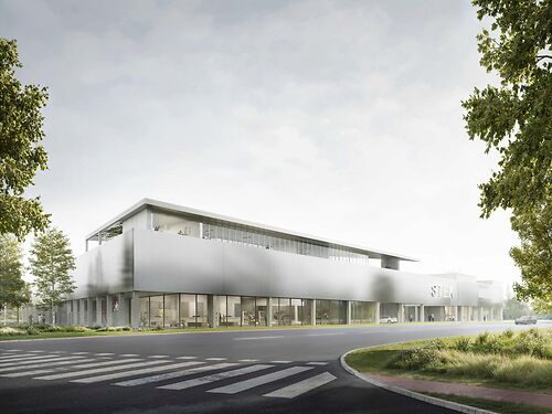Magazijn op toplocatie langs de R4 te Drongen (Gent)
