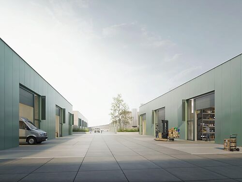 Magazijn op toplocatie langs de R4 te Drongen (Gent)