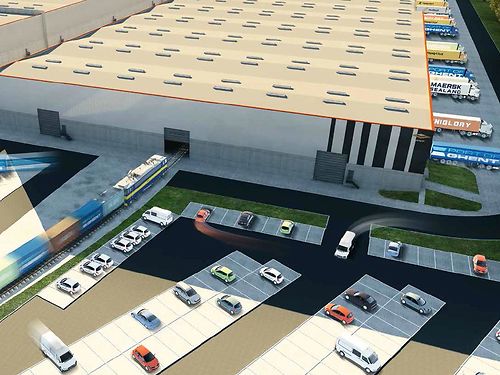 Nieuwbouwmagazijnen in het Port of Ghent Logistic Park