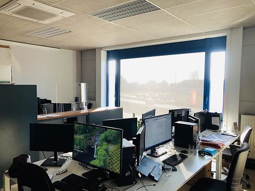 VERHUURD: Burelen langs Knokkebaan te Maldegem