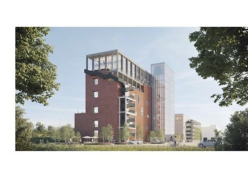 Kantoren in gerenoveerde industriële site te Zwijnaarde