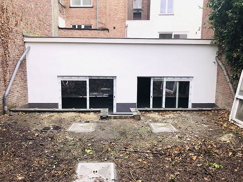 Handelspand in het stadscentrum te Kortrijk