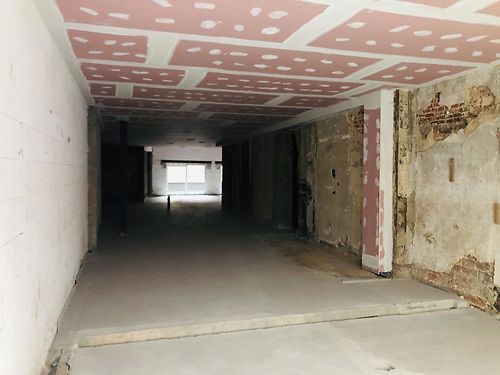 Handelspand in het stadscentrum te Kortrijk