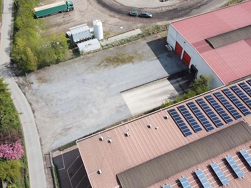 VERHUURD - Buitenopslag 495m² in industriezone Ringvaart - Durmakker in Evergem