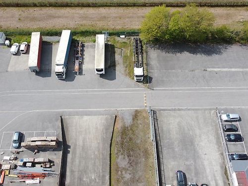 VERHUURD - Buitenopslag 495m² in industriezone Ringvaart - Durmakker in Evergem