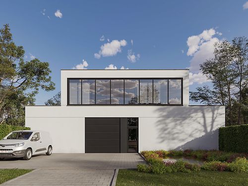 VERHUURD: Modern nieuwbouw magazijn + kantoren op toplocatie te Gent