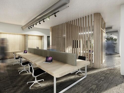 VERHUURD - Kantoor/showroom met autolift te Gentbrugge