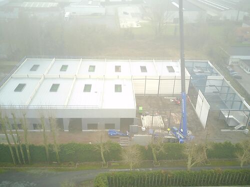 Nieuwbouw magazijn te koop nabij centrum te Moorslede (Dadizele) - !!! REEDS 65% VERKOCHT !!!