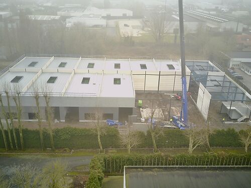VERKOCHT - Nieuwbouw magazijn (unit 9) nabij centrum te Moorslede (Dadizele)