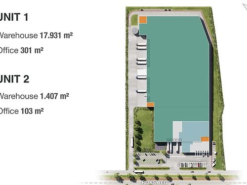 Logistiek magazijn met kantoren op uitstekende locatie te Bornem en met vlotte verbinding naar Antwerpen en Brussel