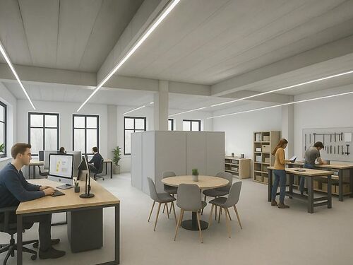 Voormalig fabriekspand in centrum van Antwerpen - ideaal voor ontwikkeling van zowel wooneenheden als bedrijvigheid