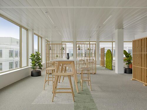 Nieuwbouw kantoren in duurzaam project vlakbij de E17, E40 en R4 te Gent