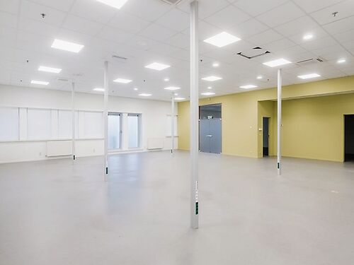 Logistiek magazijn met kantoren in industriezone te Zele