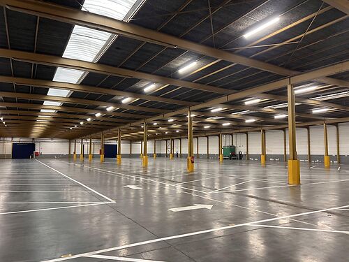 Magazijn op een grotere site langs de E17 te Sint-Niklaas