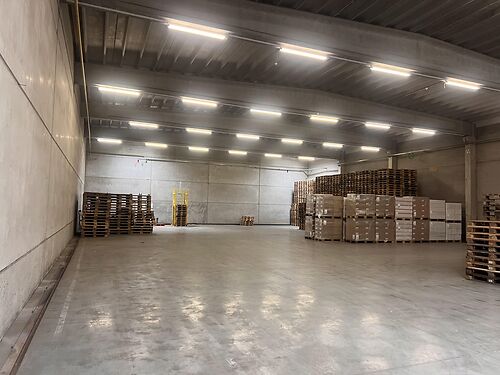 Magazijn met kantoor te Menen, vlakbij de E17 en de grens met Frankrijk