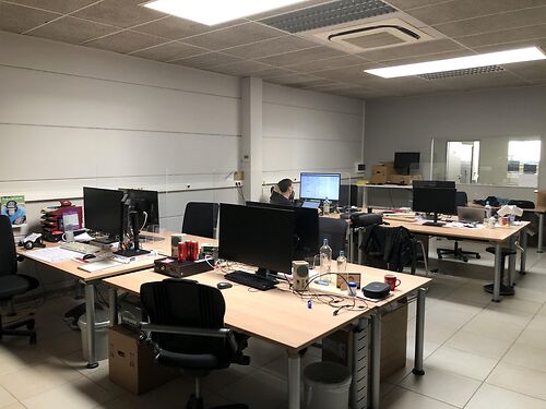 Kantoren langs de Knokkebaan te Maldegem